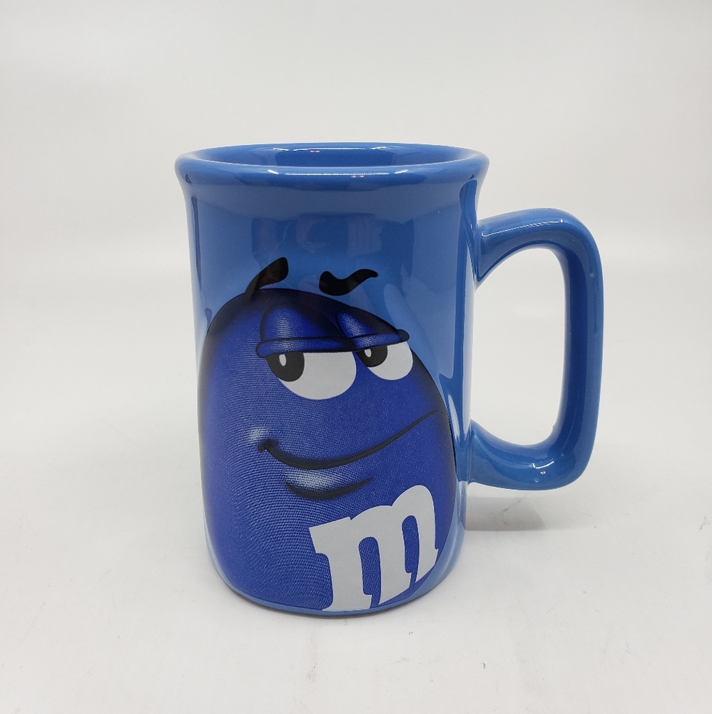 M&M'S Chocolate Blue Candy 2013 3D Coffee Mug